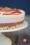 Schokoladen Himbeer Mousse Torte 2 Mousse-Torte mit Schokolade, Himbeeren und Vanille