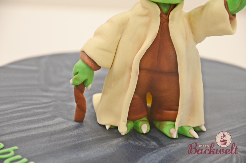 Star Wars Torte mit Yoda