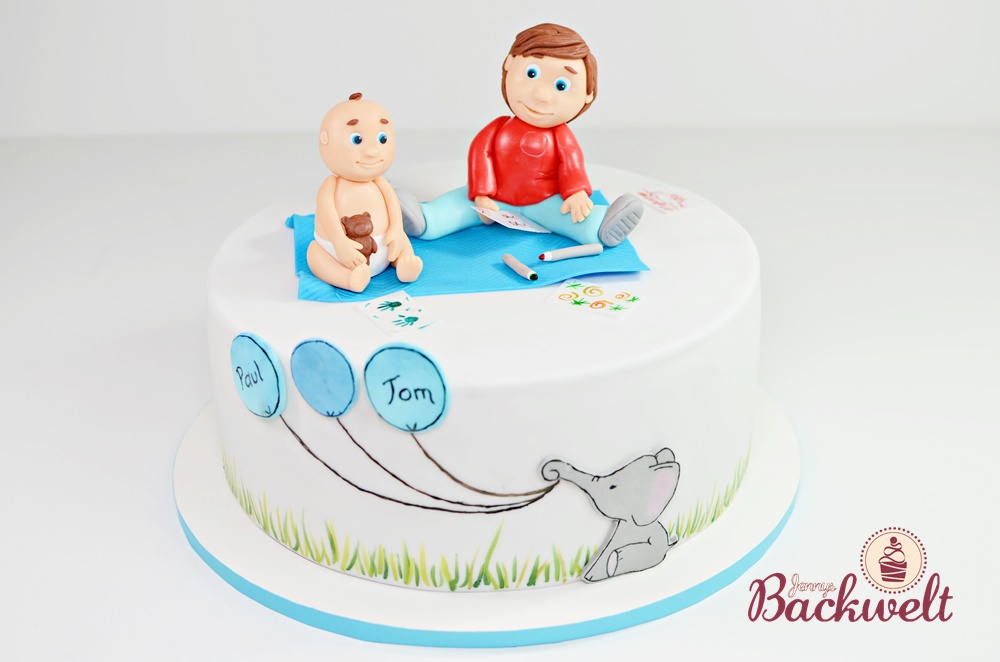 Baby Shower Torte 