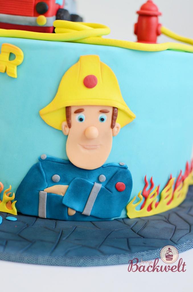 Feuerwehrmann Sam Torte