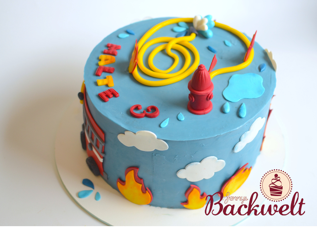 Feuerwehr Torte - Jennys Backwelt